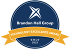 Brandon Hall Group Technology Excellence Award Gold 2022